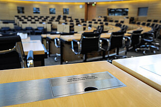 Saal im Landtag